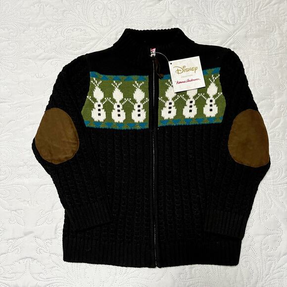 NWT Hanna Andersson Disney Olaf Sweater Size 4 - Picture 2 of 7